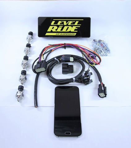 Level ride Pressure kit with controller (Accuair to Level-ride kit) - Get Low Customs 