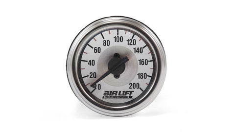 Air Lift Performances dual needle gauge - Get Low Customs 